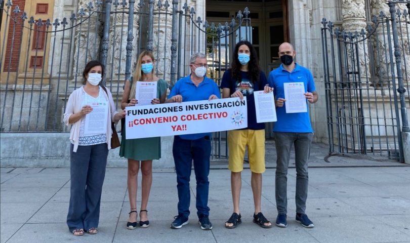 protesta convenio investigadores sanidad