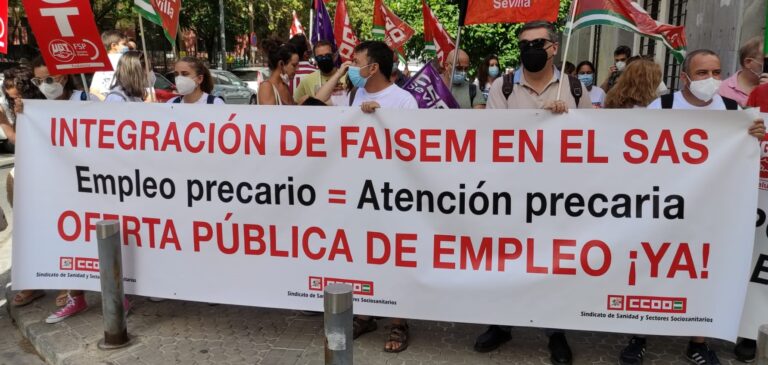 Concentración Faisem Sevilla