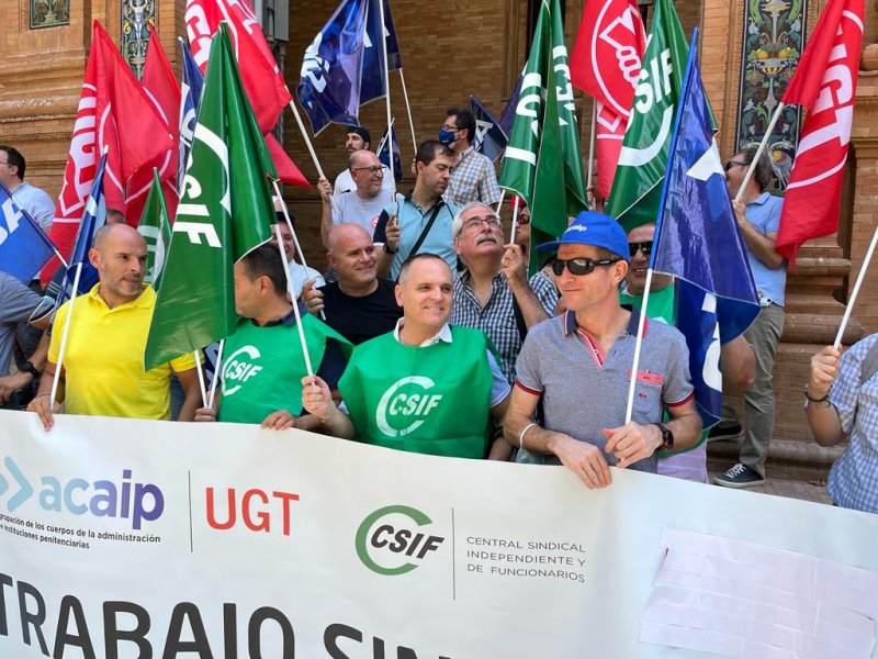 concentracion funcionarios prisiones