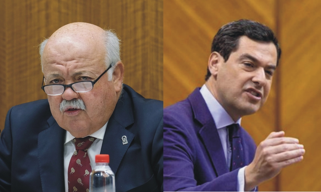 Jesús Aguirre y Juanma Moreno