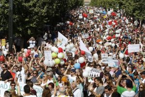 Manifestación en Granada