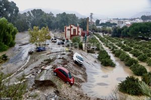 La Dana hace estragos en la provincia de Málaga