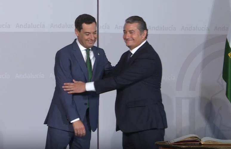 Moreno Bonilla y Antonio Sanz